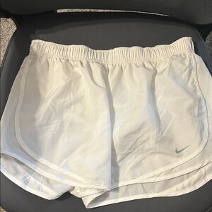 Nike Women's Light Gray Athletic Shorts